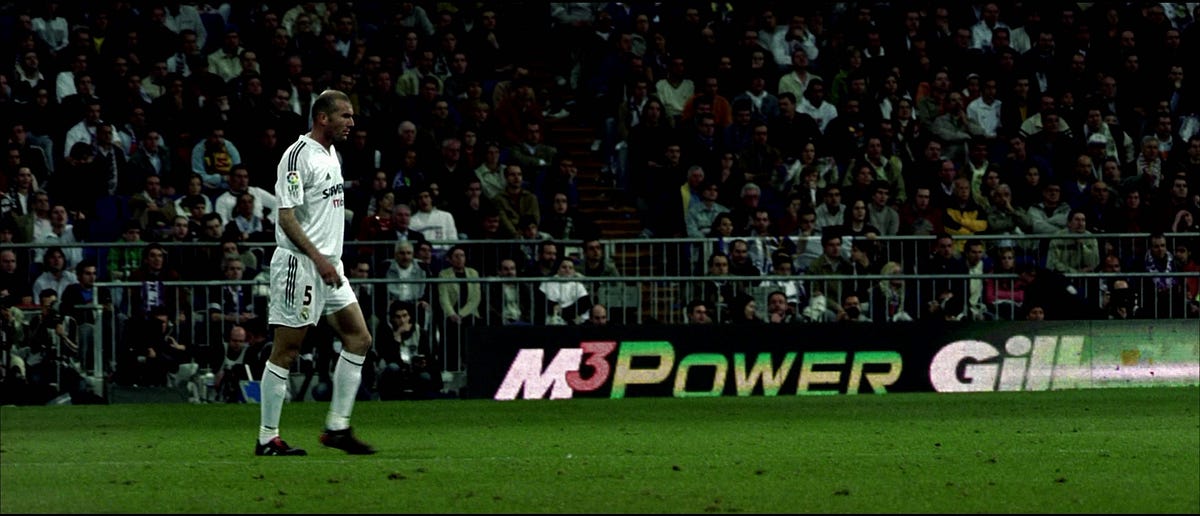 Zidane: A 21st Century Portrait', by Douglas Gordon and Philippe