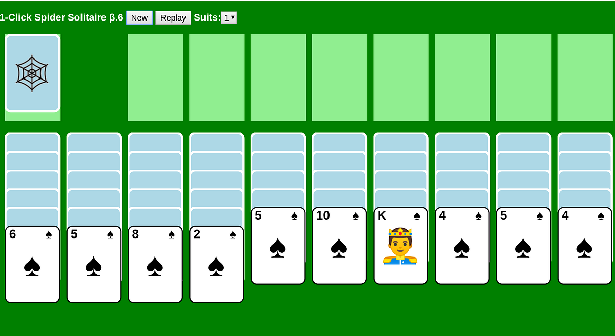 Play Spider Solitaire