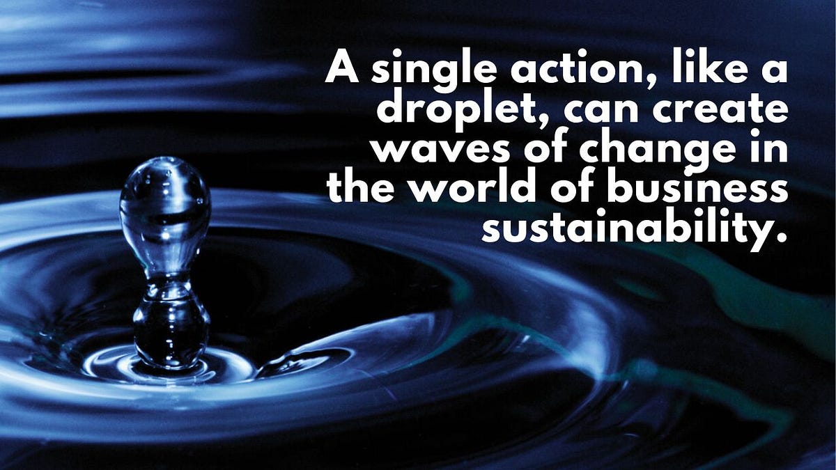 From a Single Drop to Waves of Change: The Business Ripple Effect Explained, by Mark Perera