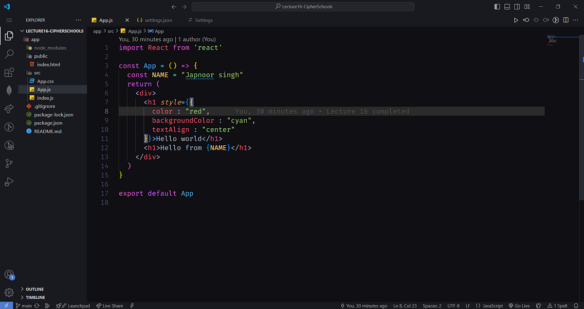 Setting Up VS Code with Customized Themes and Font. | by Japnoor Singh ...