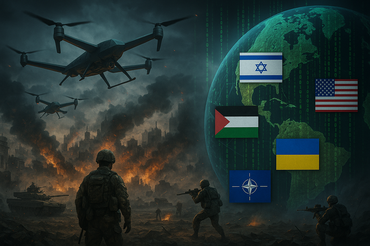 🌍 The future of war is here — and it’s terrifying. From Gaza to Ukraine