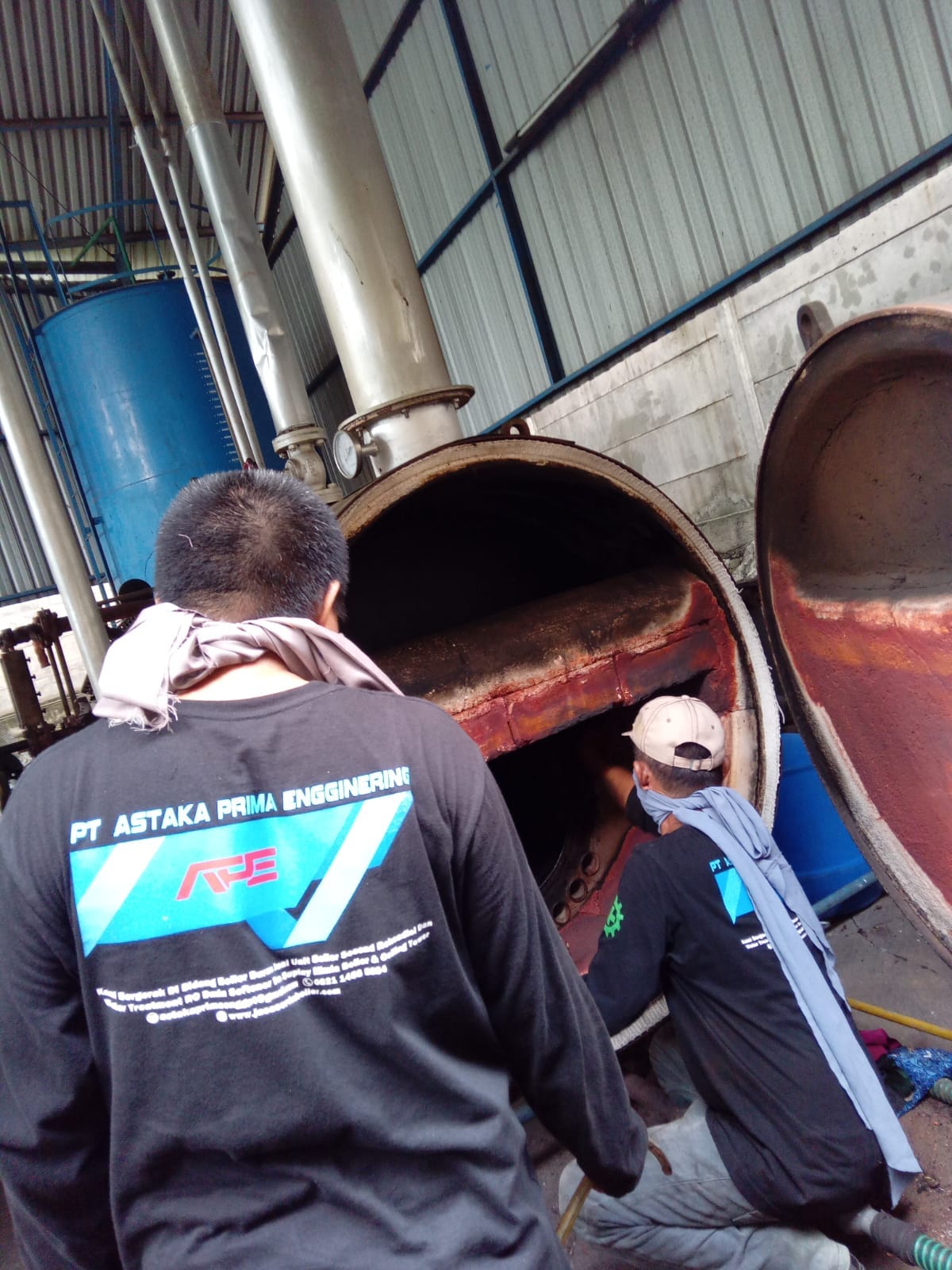Telp/Wa 0821 1458 5884 Service Burner Boiler by jasa service boiler