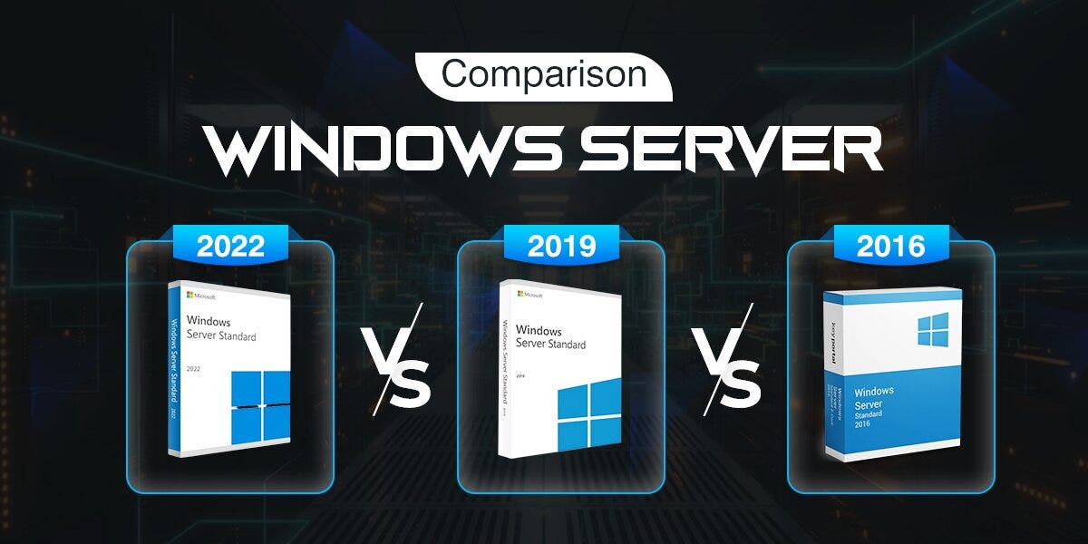 Windows server 2022 vs. 2019 vs. 2016 — What are the Differences ...