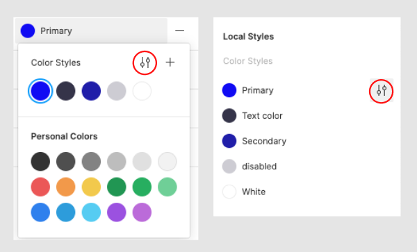 How to change colour theme in your Figma UI kit | by Evon Tay | Medium