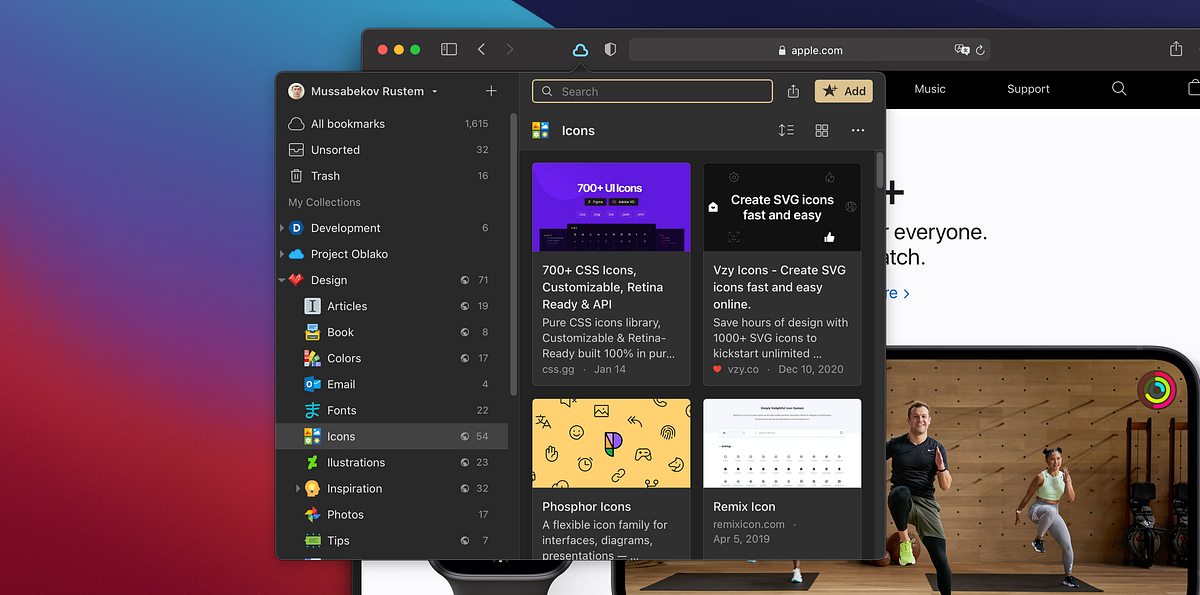 New Safari 14 Extension. Beautiful and blazing fast | by Rustem ...