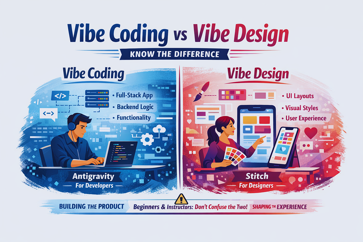 Vibe Coding Is Not Vibe Design And Beginners and Instructors Should ...