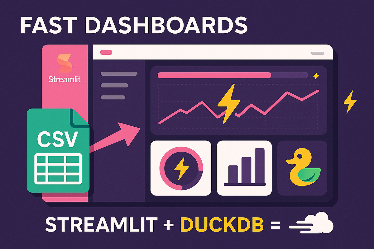 Streamlit + DuckDB: My Favorite Way to Build Dashboards That Don’t Lag ...