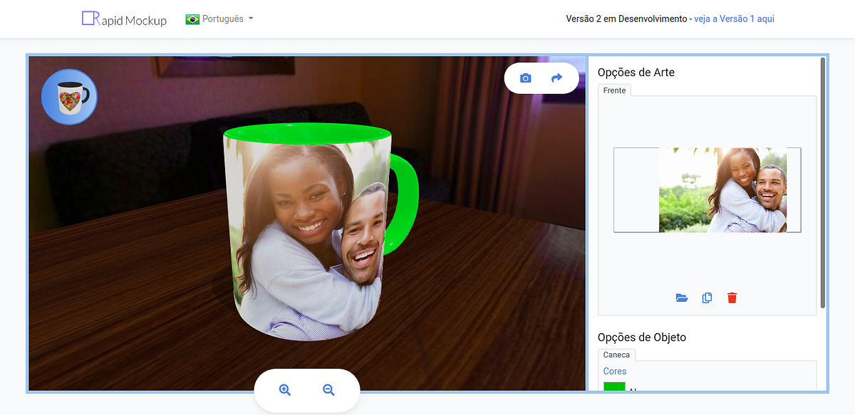 Como Fazer Mockup De Caneca Em 3d De Forma Fácil E Descomplicada Com O Rapid Mockup By Tiago