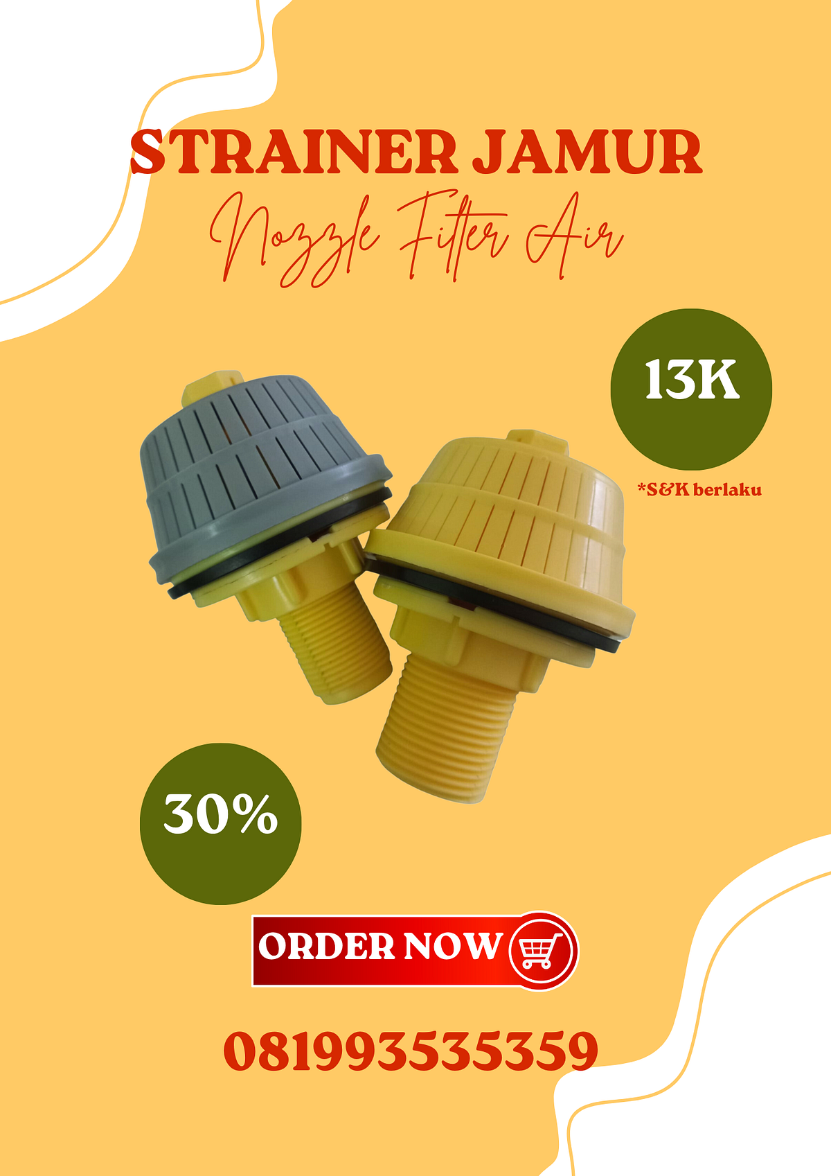 Strainer Nozzle Jamur. Filter nozzle adalah komponen yang… by