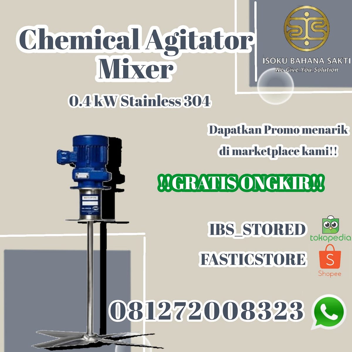 Agitator and Mixer Difference Isoku Bahana Sakti Ica Isoku Medium