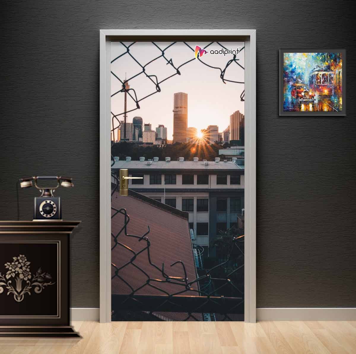 How to effectively use door Wallpaper in your space? by Lovish Taneja