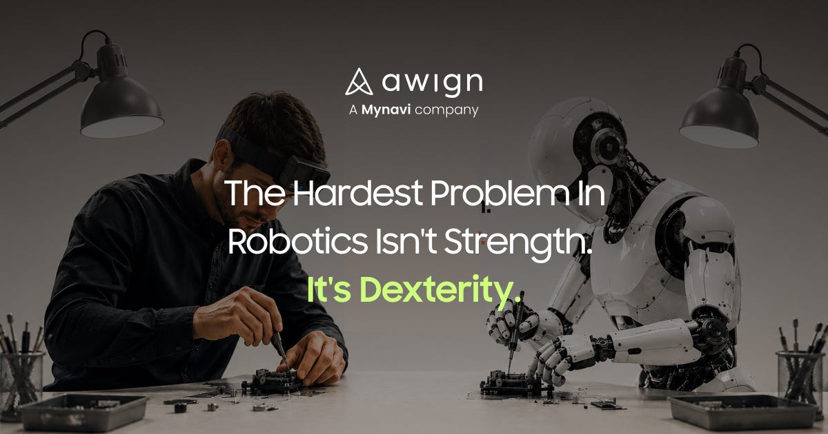 The Hardest Problem in Robotics Isn’t Strength. It’s Dexterity.