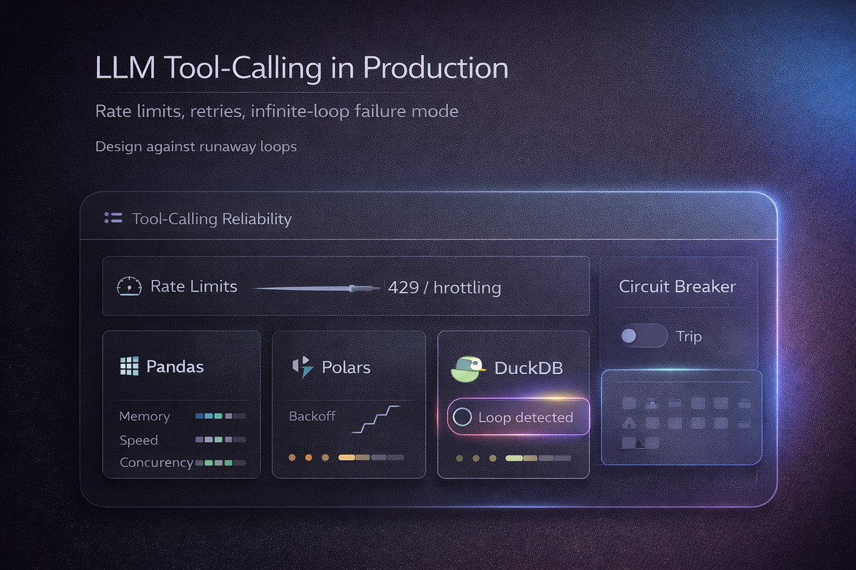 LLM Tool-Calling in Production: Rate Limits, Retries, and the “Infinite ...