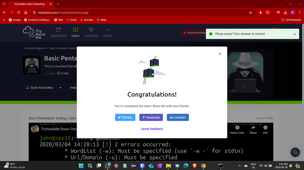 Exploring Basic Penetration Testing with TryHackMe | by Richin Richin ...