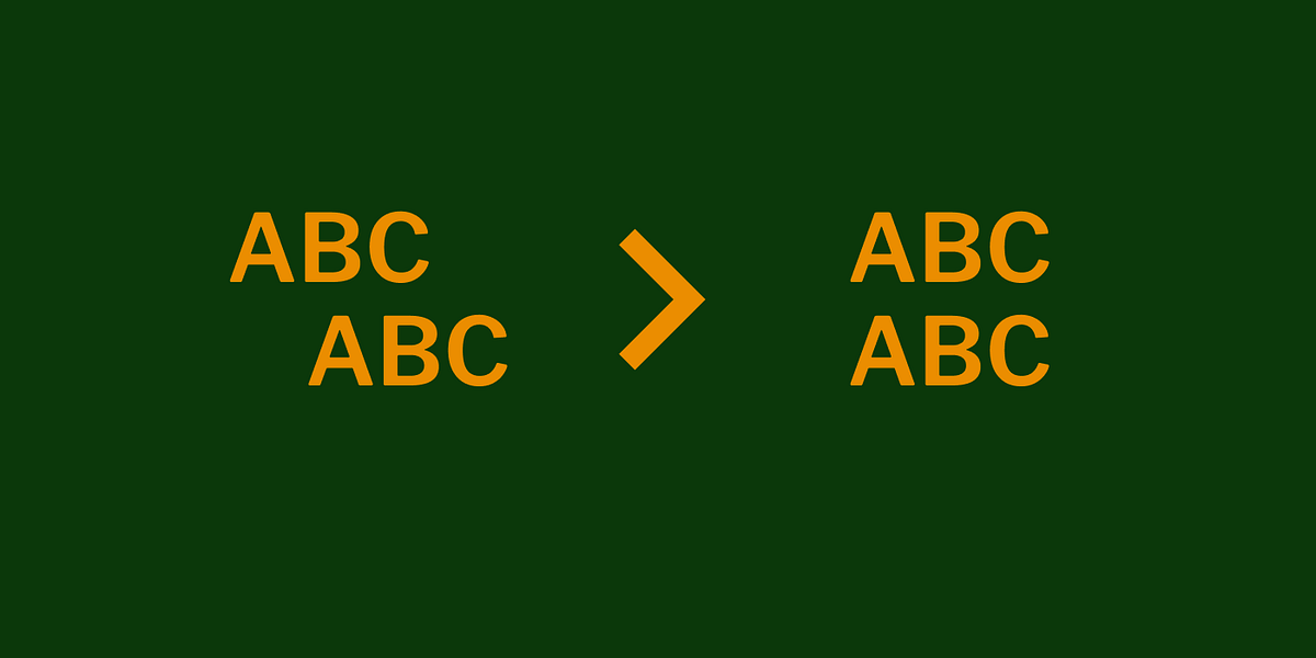 Google Sheets — Trim Whitespace Lauren Taylor Medium