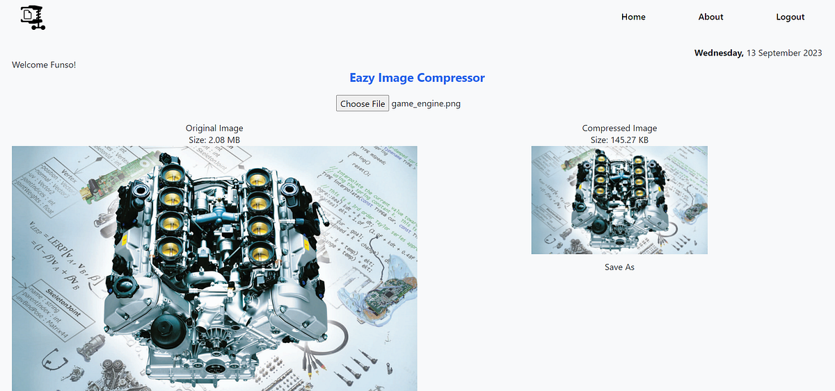 How I developed an image compressor application using JavaScript by