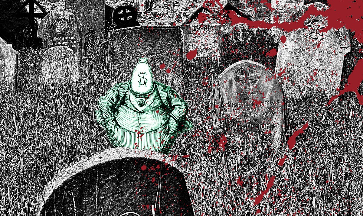 The long, bloody lineage of private equity’s looting
