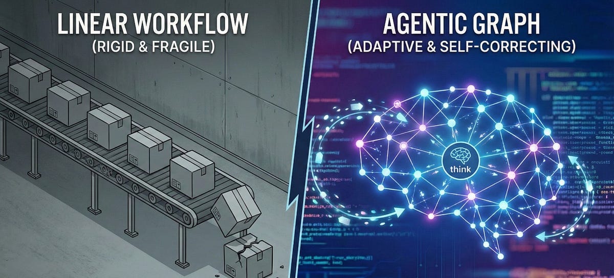 Why Linear Workflows Are Dead for AI Agents. | by James | Dec, 2025 ...