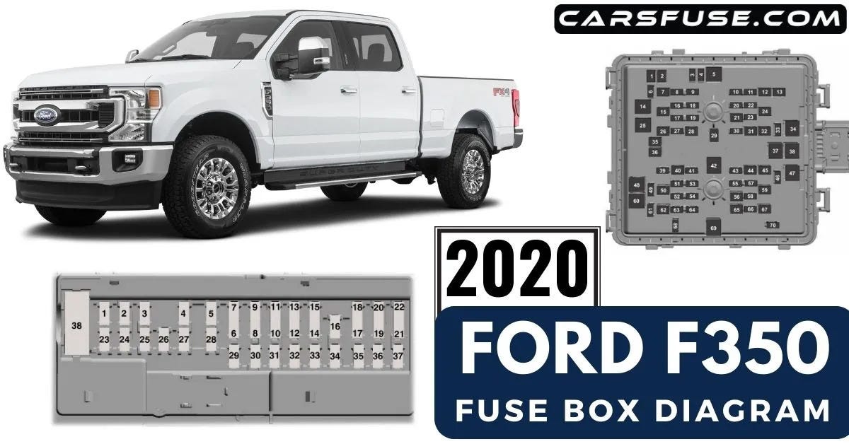 2020 Ford F350 Fuse Box Diagram. The 2020 Ford F350 is a powerhouse on