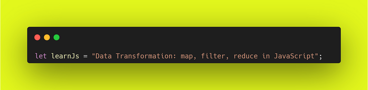 Data Transformation: map, filter, reduce in JavaScript  by Rabail Zaheer  Medium