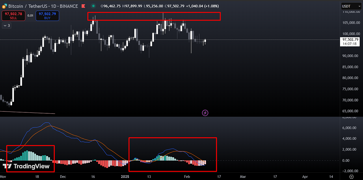 The Bearish Signal: Bitcoin, Trump, and the MACD Histogram