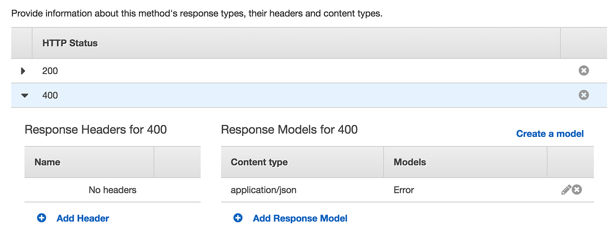 Error handling in AWS API Gateway with Lambda | by pahud | Medium