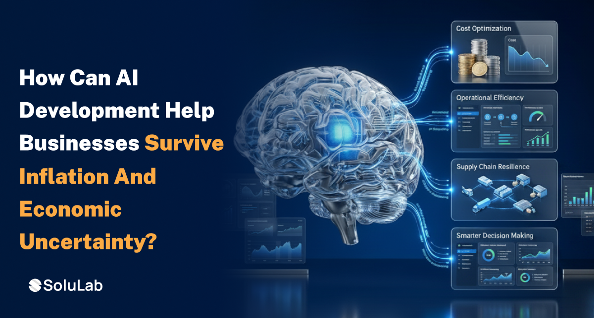 How Can AI Development Help Businesses Survive Inflation and Economic Uncertainty?