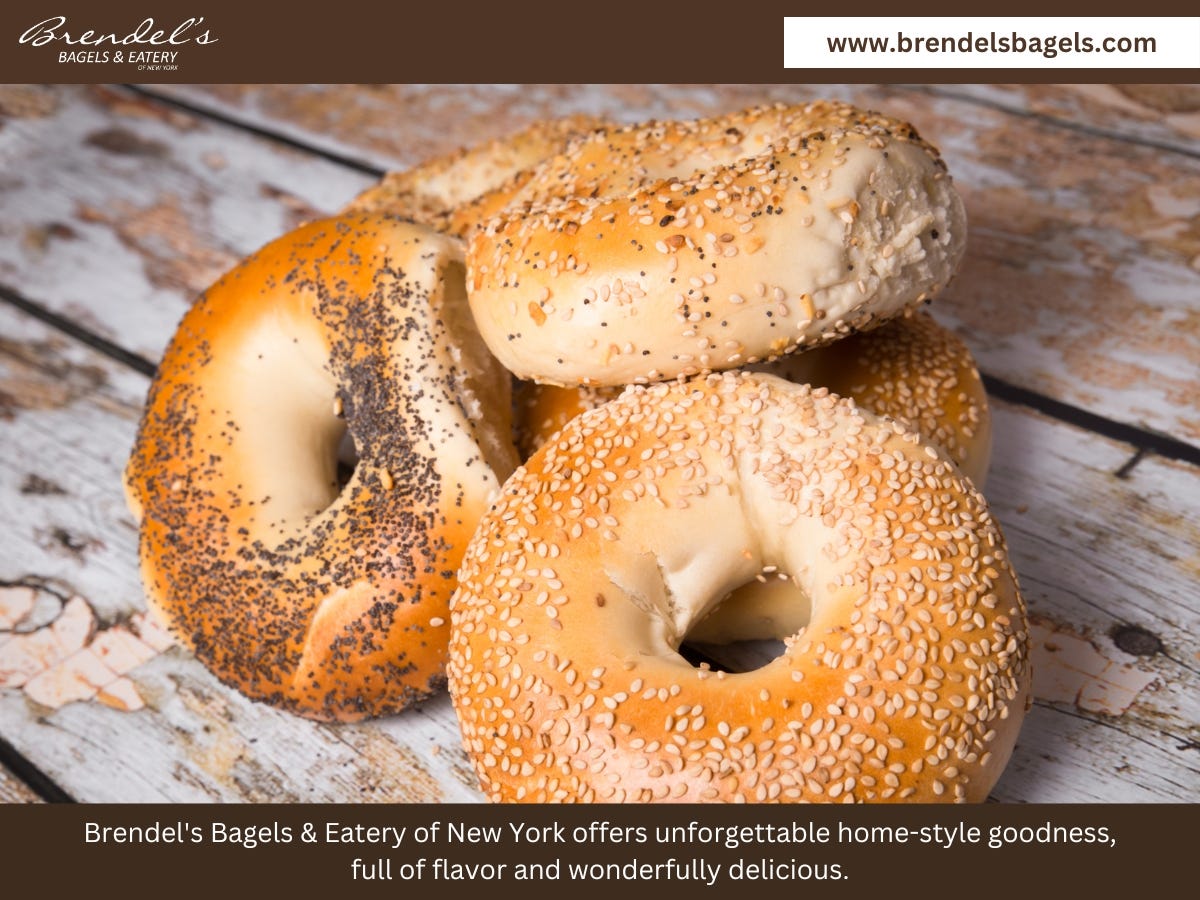 Bagels — Hauppauge, NY. Savoring the Flavors of Hauppauge… by Brendel