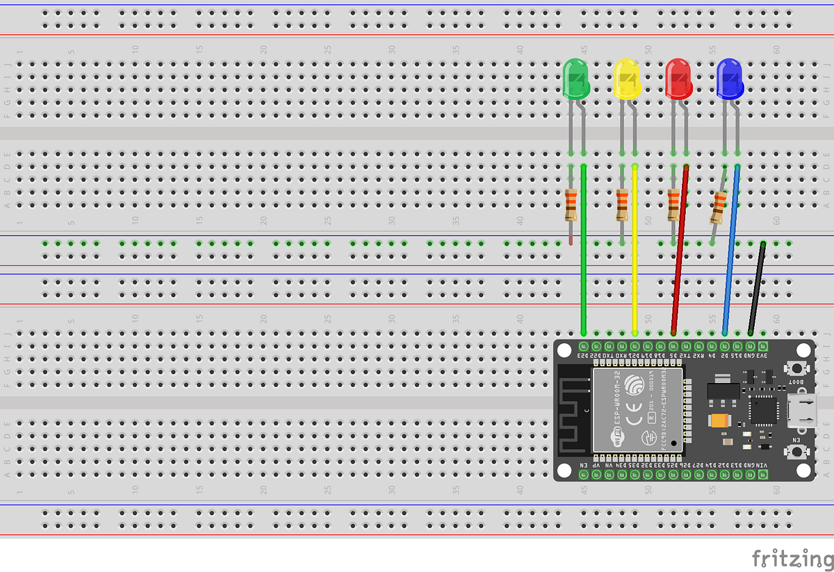 Making A Web Server Using ESP32 to Control LED via WiFi Communication ...