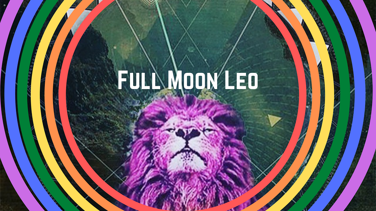 Back to the Heart — Full Moon Leo by Nicole Marie Astrology Medium