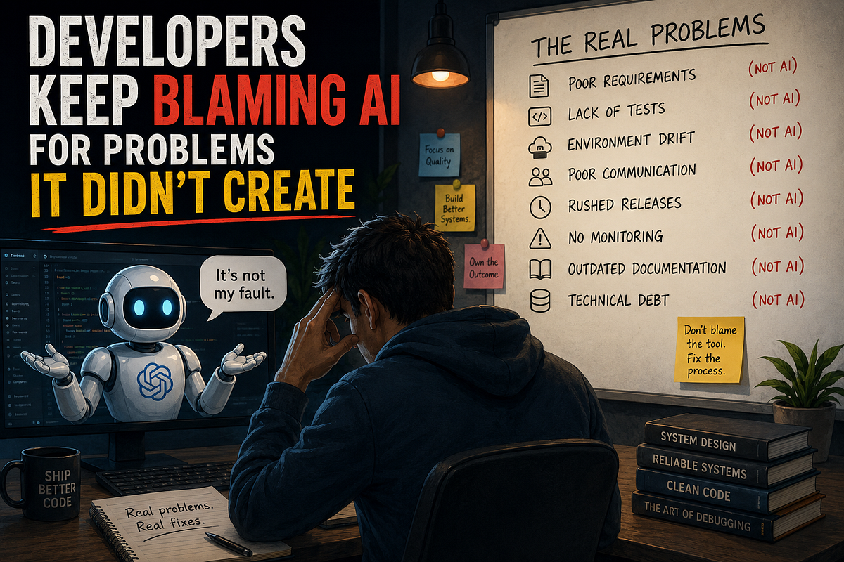 Developers Keep Blaming AI for Problems It Didn’t Create