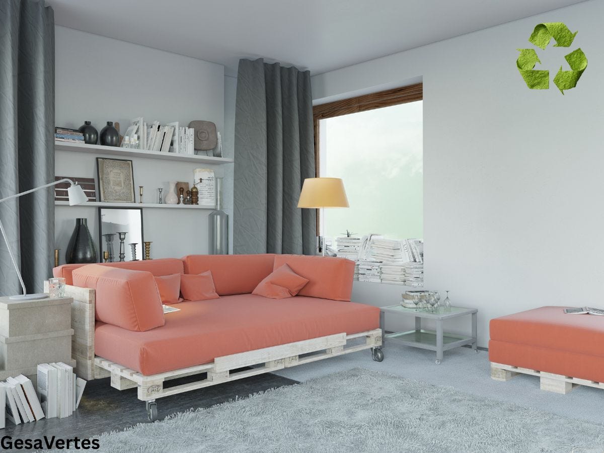 Recycling in der Innenarchitektur — nachhaltige Gestaltungsideen mit Gesa Vertes