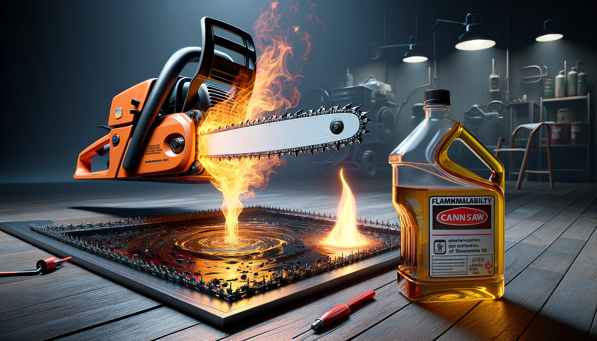 Is Chainsaw Oil Flammable? Explained Factors Affecting by Ethan