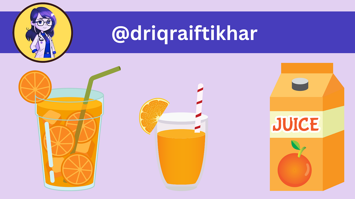 Is it to avoid drinking orange juice when you have a cold