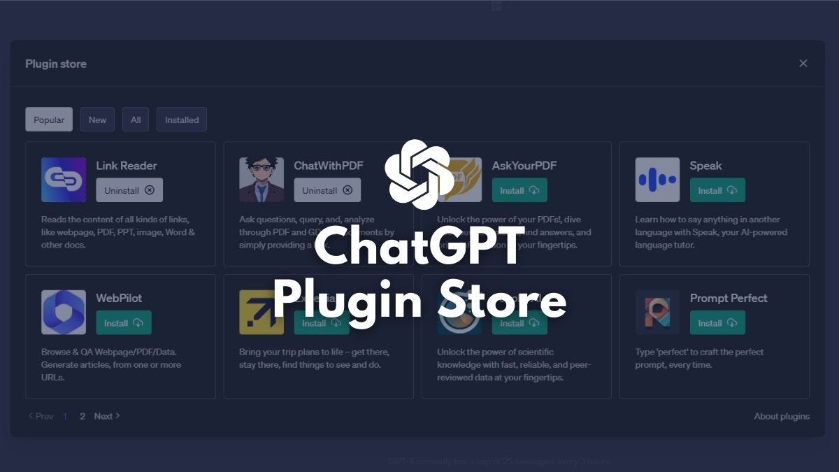 ChatGPT Store. Enhancing ChatGPT with New Features | by Kasun Weerasinghe | Medium