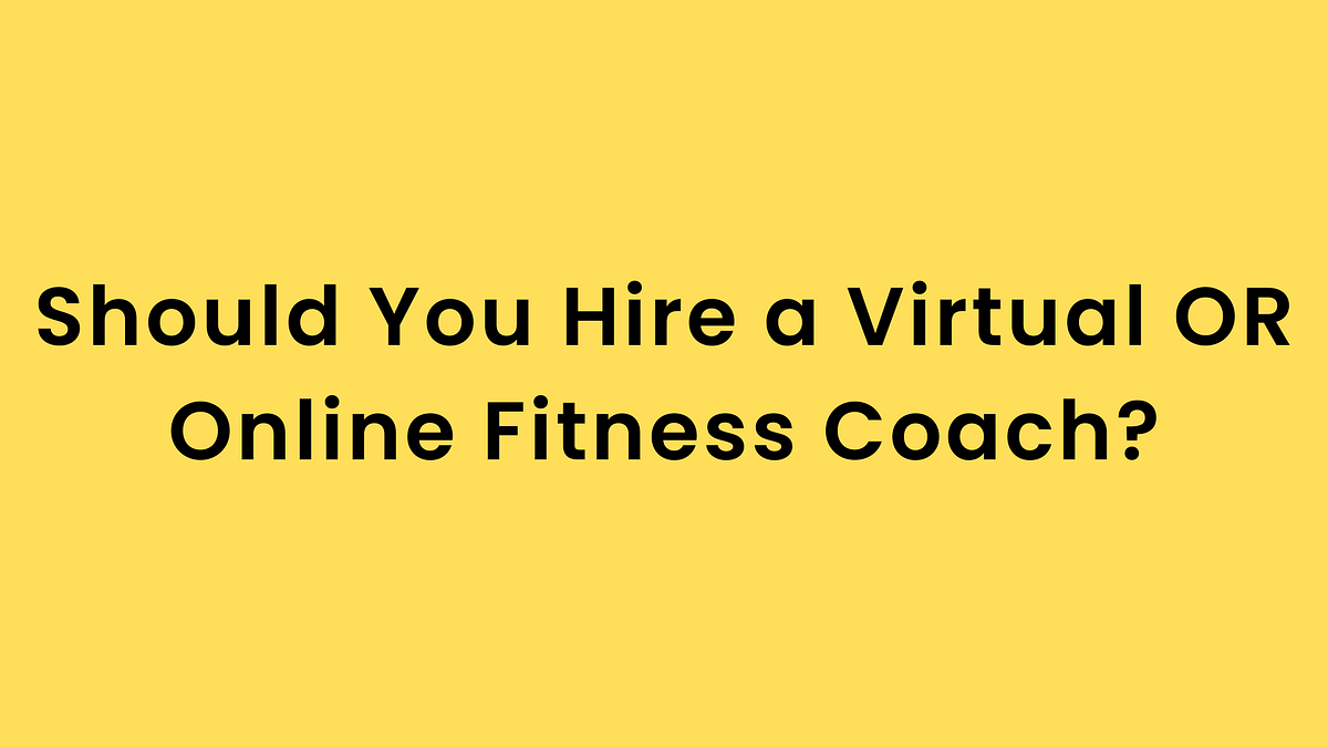 Should You Hire a Fitness Coach? by DrivenX Medium
