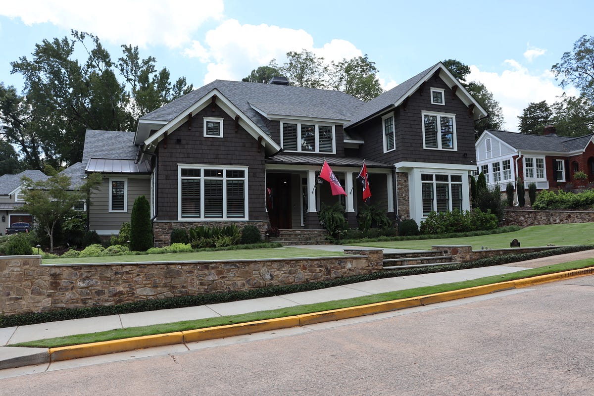 Athens Five Points Home Profile. The Woodruff residence, located at 190