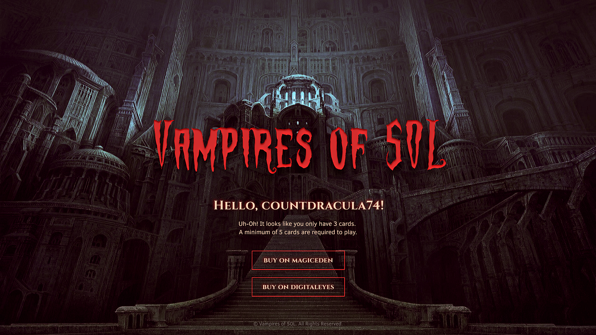 Vampires of SOL Collectible Card Game by Vampires Of SOL Medium