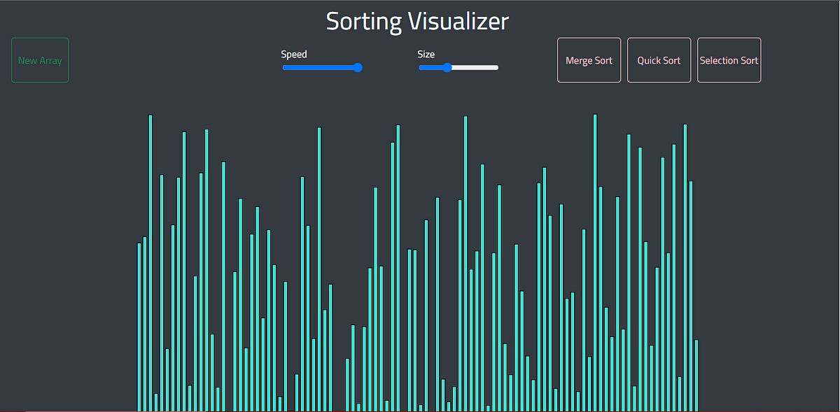 Sorting Visualizer. Welcome to our sorting algorithm… | by abedel ...