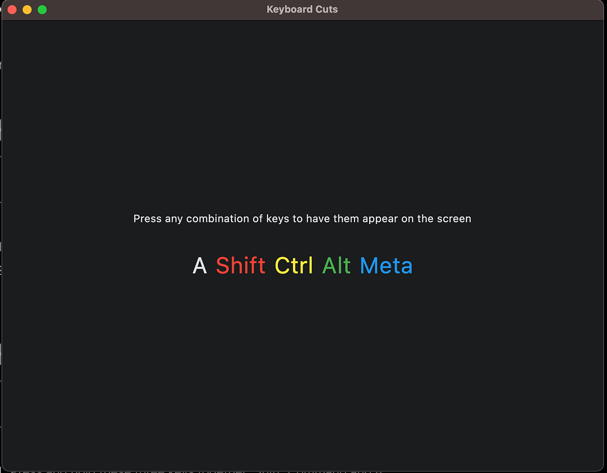 How to make a Keyboard Cuts Manager | Journal #11 | by Junior Developer ...