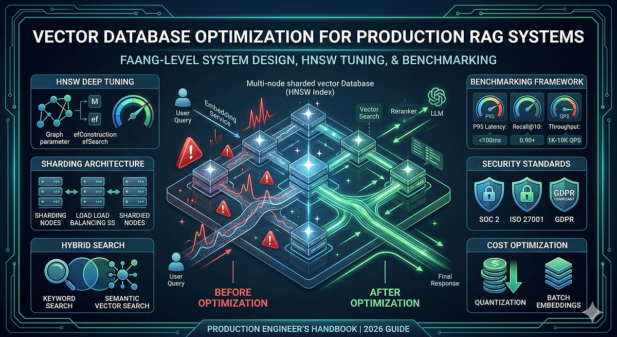 🚀Vector Database Optimization for Production RAG Systems (2026 Guide ...