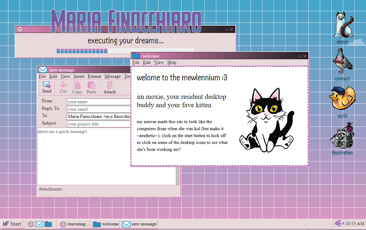 Navigating Nostalgia: A Portfolio Design  by Maria Finocchiaro  Medium