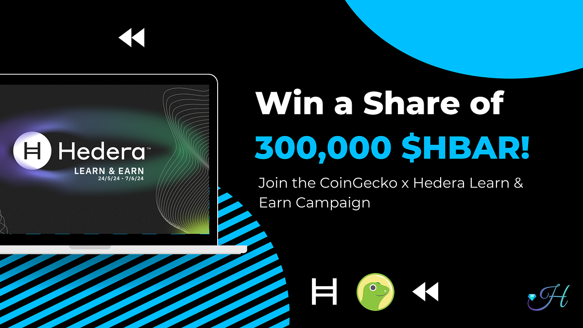 How to Win a Share of 300,000 $HBAR and Master Hedera in No Time! | by  Holdalwayswins | Medium