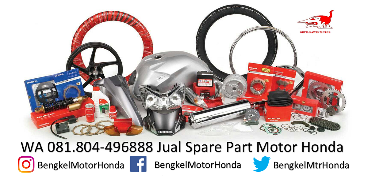 WA 081804496888, Jual Sparepart Motor Honda di Pangkal Pinang by Suku Cadang Motor Medium