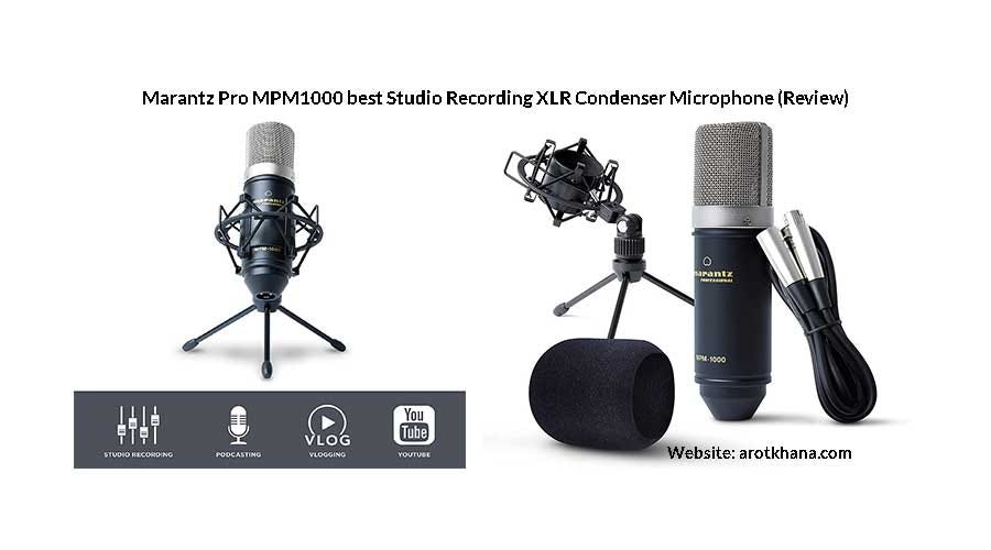 Marantz Pro MPM1000 best Studio Recording XLR Condenser Microphone (Review)  | by Arotkhana | Medium