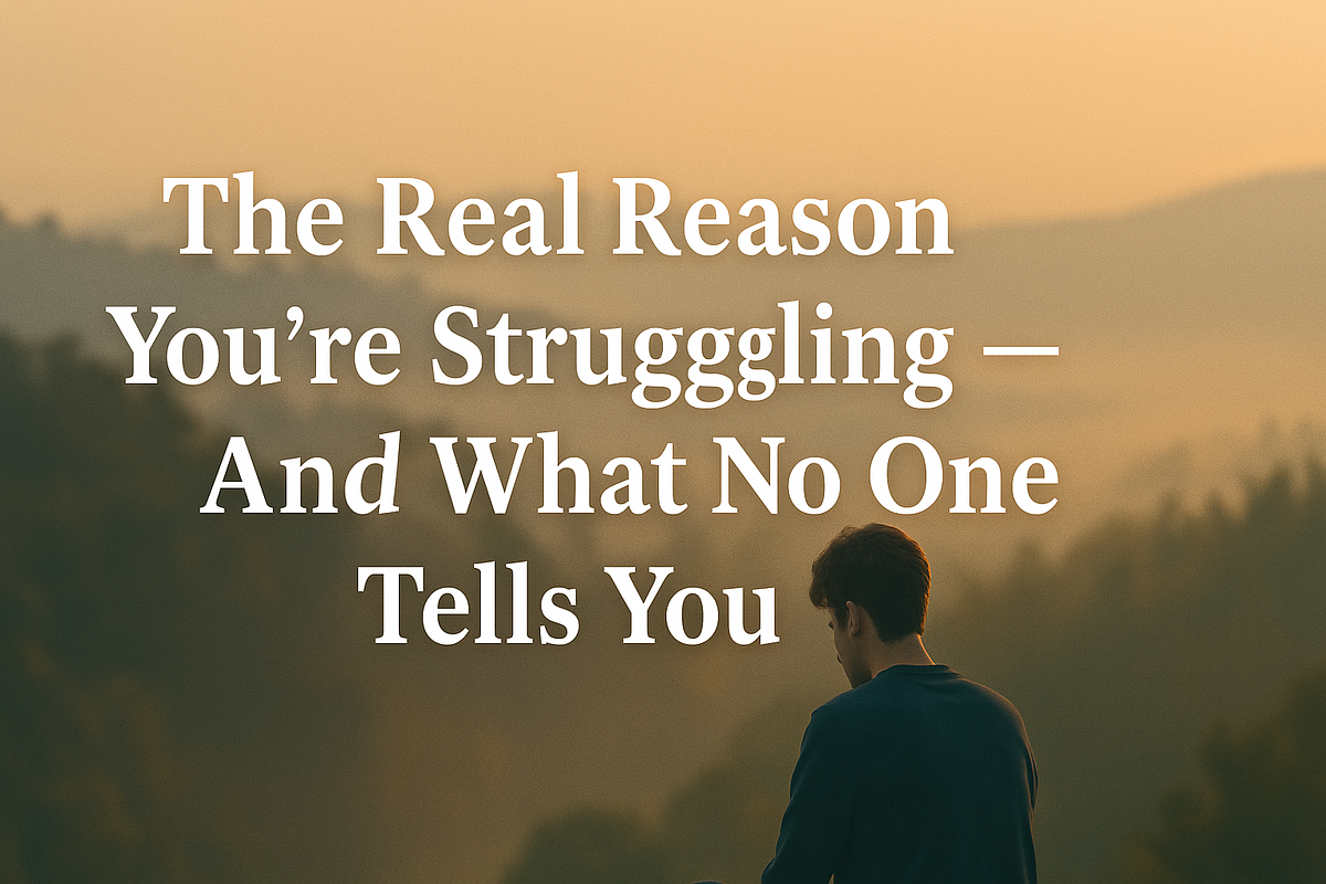The Real Reason You're Struggling — And What No One Tells You by