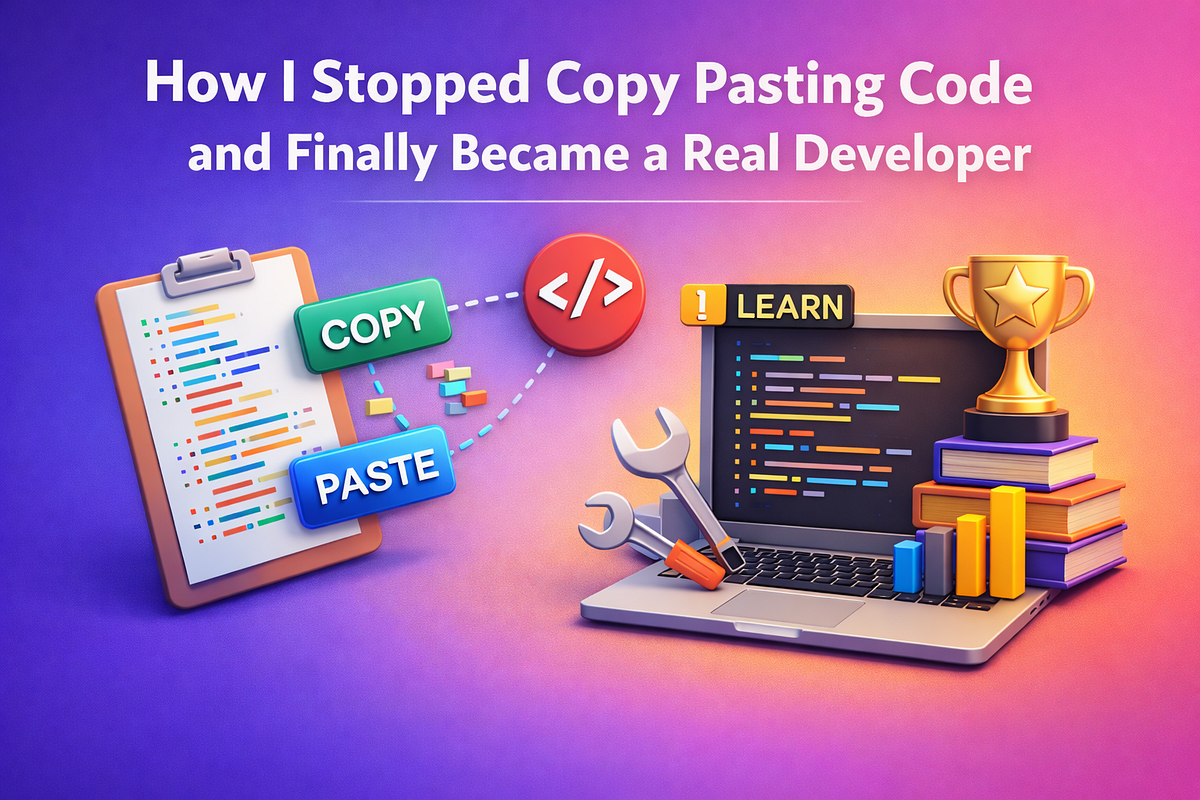 How I Stopped Copy-Pasting Code and Finally Became a Real Developer ...