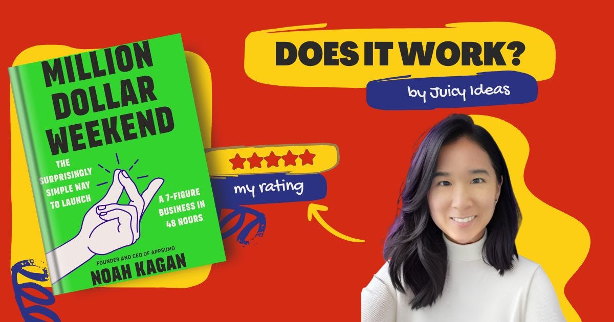 The Million Dollar Weekend Book Review — Does It Work?