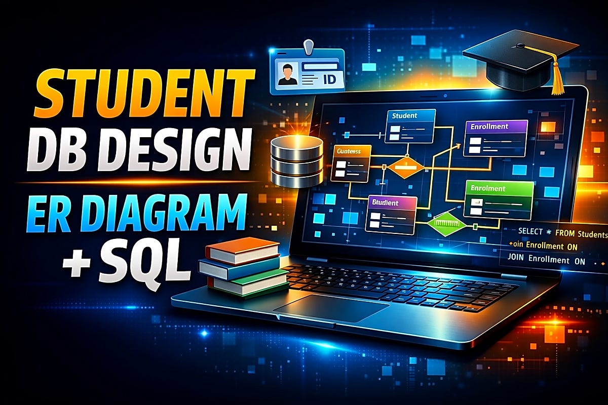Database Design for Student Management System: ER Diagram, Schema ...