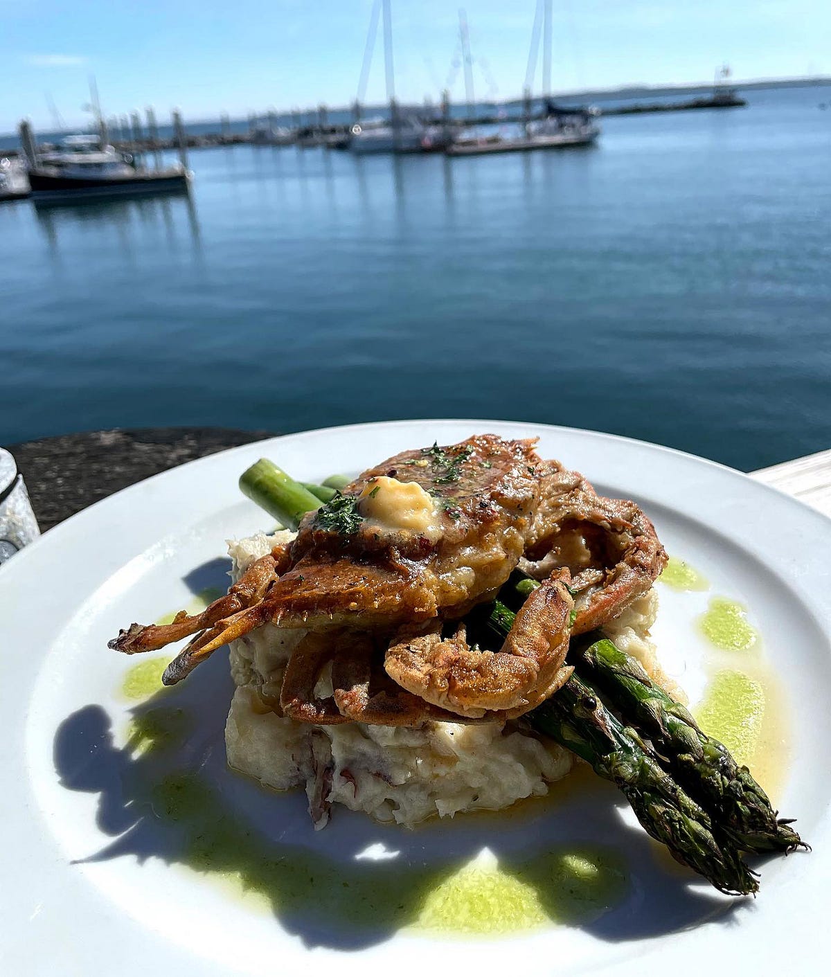Stonington Waterfront Restaurant Breakwater Stonington Medium